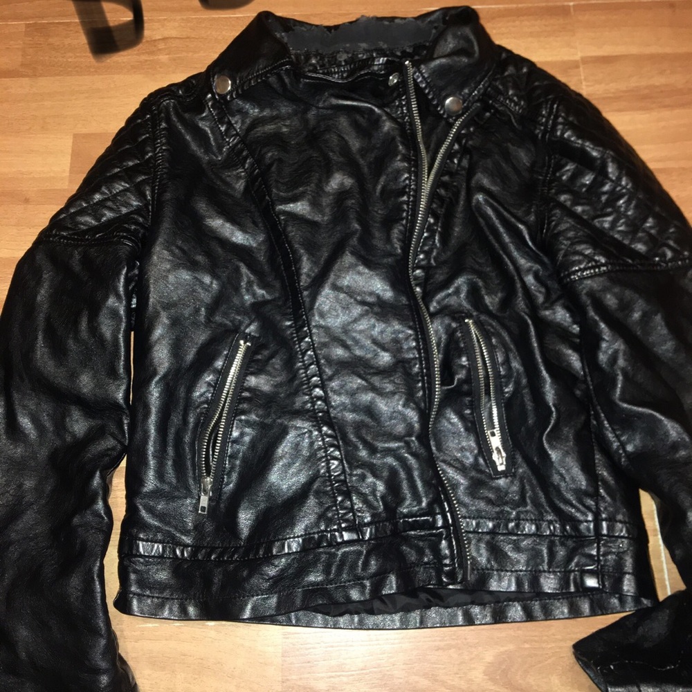 Leather jacket